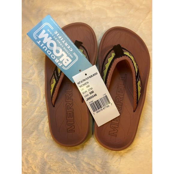 Merrill Women’s Hut Ultra Flip Flops. Size 6 - Picture 2 of 6